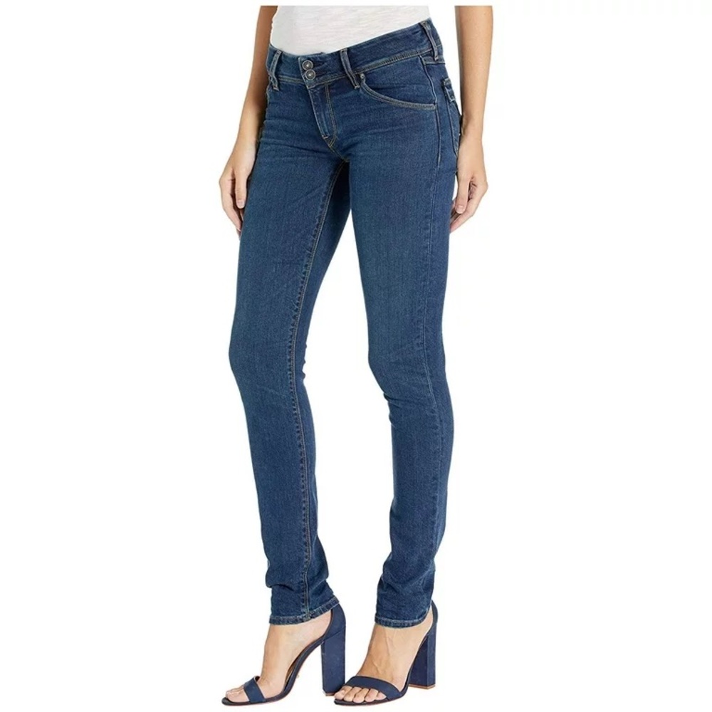 NWT Hudson Jeans Collin Mid-Rise Skinny in Obscurity Obscurity Size 28 Z147